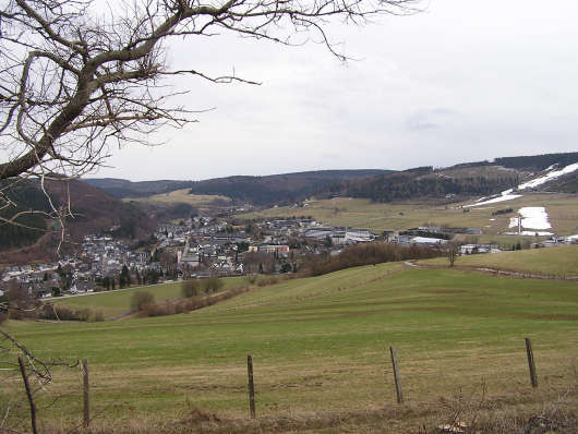 Blick auf Willingen.